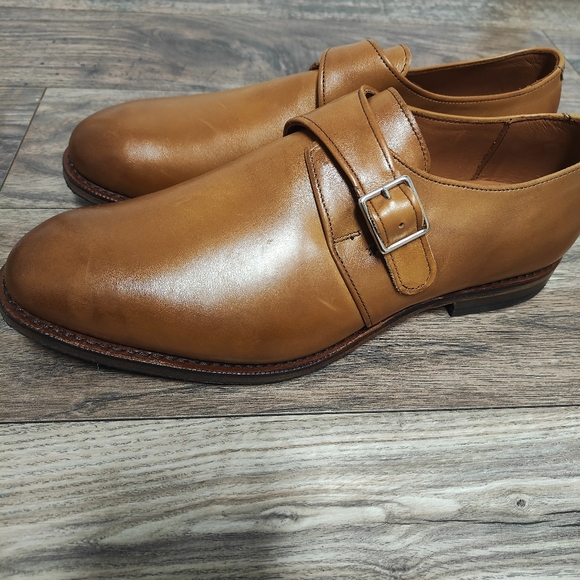 Allen Edmonds Walnut Plymouth Single Monk Strap Dress Shoes Sz 10.5 EEE 2782 main image 15